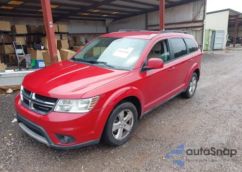 2012 Dodge Journey Sxt z USA, uszkodzony, nr VIN 3C4PDCBG3CT231822